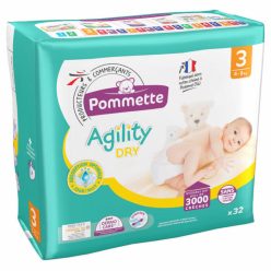   Pommette pelenka Csomagolás sérült! (3-as) 4 - 9 kg (32 db/cs)