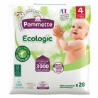 Pommette pelenka Ecologic, Csomagolás sérült! (4-es) 7 - 18 kg (28 db/cs)