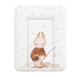   Ceba Baby Pelenkázó lap Puha, vastag, körbepárnázott, nyuszi 50 * 70 cm