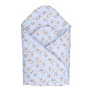 BabyBruin Takaró Bélelt, pólyává alakítható, Őzike és barátai 78 * 78 cm 