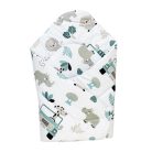 BabyBruin Takaró Bélelt, pólyává alakítható, szafari minta 78 * 78 cm 