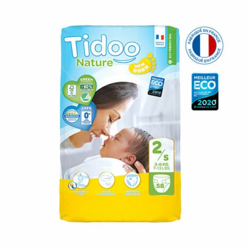 Tidoo pelenka Csomagolás sérült! (2-es) 3 - 6 kg (58 db/cs)