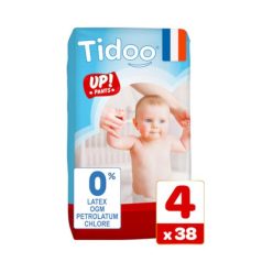   Tidoo bugyipelenka Öko, Csomagolás sérült! (4-es) 8 - 15 kg (38 db/cs)