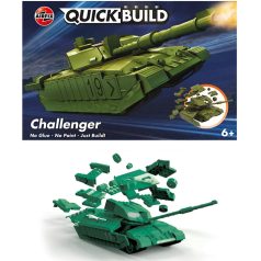 Airfix - QUICKBUILD Challenger Tank Green (J6022)