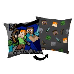 Minecraft Survival mode párna, díszpárna 40x40 cm