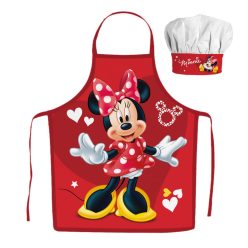 Disney Minnie Red Hearts gyerek kötény 2 darabos szett