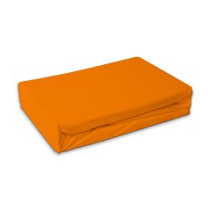 Narancssárga Orange frottír gumis lepedő 180x200 cm