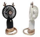 Kézi ventilátor, akkumulátoros, kb. 7x15cm, többféle változat