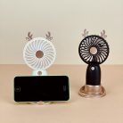 Kézi ventilátor, akkumulátoros, kb. 7x15cm, többféle változat