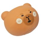 Kapibara fej stresszlabda 8x6cm-es, hálós tartóban