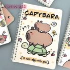 Kapibara spirál notesz, füzet, A/5, vonalas, többféle változat