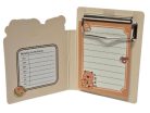 Kapibara notesz felirótáblával, 8,5x11cm, vonalas, többféle változat