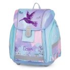 Kolibri mágneszáras ergonómikus iskolatáska tolltartóval és tornazsákkal, Premium Light, lila