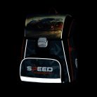 Autós csatos ergonómikus iskolatáska tolltartóval és tornazsákkal, Premium, Speed Acceleration