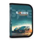 Autós csatos ergonómikus iskolatáska tolltartóval és tornazsákkal, Premium, Speed Acceleration