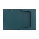 Műanyag füzetbox A/4, VERDE, mélyzöld