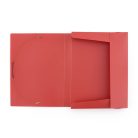 Műanyag füzetbox A/4, VERDE, téglaszínű