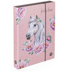 Lovas füzetbox A/4, jumbo, Lovely horse