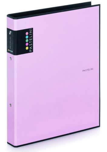 Gyűrűskönyv A/4, 2 gyűrűs, PASTELINI, pasztell lila
