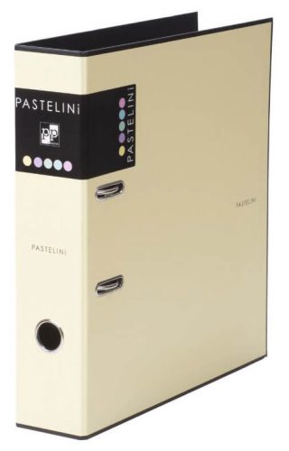 Emelőkaros iratrendező, A/4, 70mm, PASTELINI, pasztell sárga