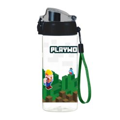   Minecraft mintás kulacs, 500 ml, OXY Click, BPA mentes, Playworld
