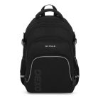 OXY Scooler hátizsák, iskolatáska, 4 rekeszes, 43x32x20cm, Black, fekete