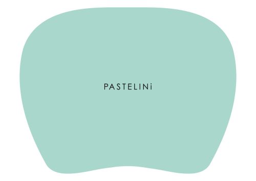 Egérpad, PVC, 250x190mm, PASTELINI, pasztell zöld