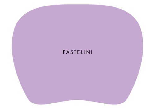 Egérpad, PVC, 250x190mm, PASTELINI, pasztell lila