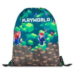 Minecraft mintás tornazsák 30x37cm, Playworld