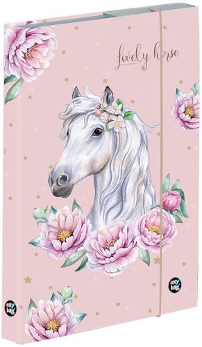 Lovas füzetbox A/5, jumbo, Lovely horse
