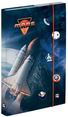 Space füzetbox A/5, Mars, kék