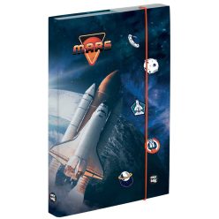 Space füzetbox A/4, Mars, kék