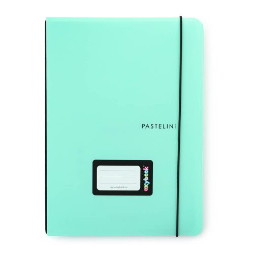 OXYbook füzet A/5, 40 lapos, vonalas, PASTELINI, pasztell zöld