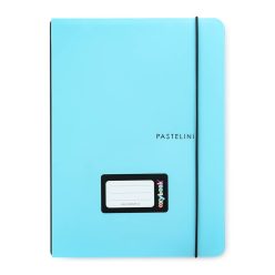   OXYbook füzet A/5, 40 lapos, vonalas, PASTELINI, pasztell kék