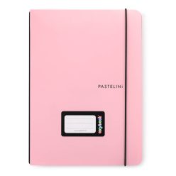   OXYbook füzet A/5, 40 lapos, vonalas, PASTELINI, pasztell rózsaszín