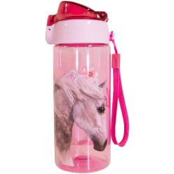   Lovas kulacs, 500 ml, OXY Click, BPA mentes, Horse Romantic, fehér ló