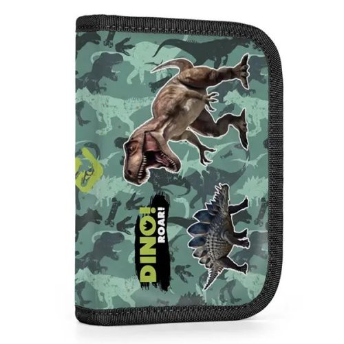 Dinoszaurusz tolltartó klapnis, üres, Dino Roar