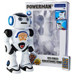   Magyarul beszélő Oktató-Szórakoztató-Interaktív POWERMAN® okos Robot távirányítóval