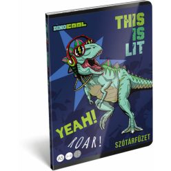 Dino Cool, Dino Roar tűzött füzet A/5, 40 lap szótár