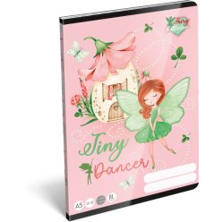   Fairy Ballerina tűzött füzet A/5, 32 lap vonalas 3.osztály (12-32), Dance