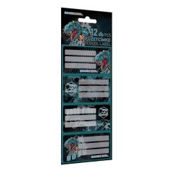 Dino Cool füzetcímke 12 db-os, Boss