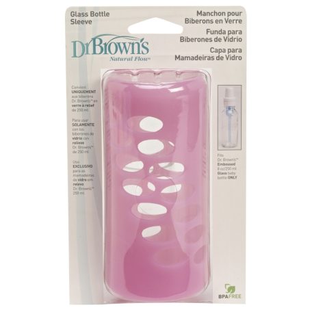 Dr. Browns Standard szilikonos védõháló 250ml üveg cumisüvegre pink