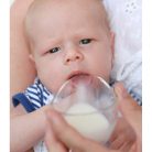 Szoptatás- és fogbarát svéd itató-etető pohár - 80 ml