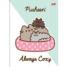 Pusheen cicás gumis mappa A/7, papír, 300g, kétféle változat