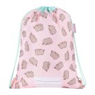 Pusheen cicás tornazsák, 42x32cm, rózsaszín
