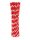 Piros Red Polka Dots papír szívószál 24 db-os