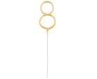 Arany Gold 8-as csillagszóró 17 cm