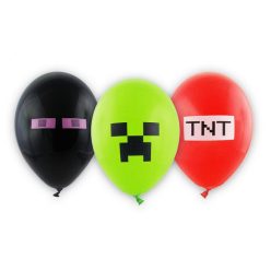 TNT Party léggömb, lufi 6 db-os 12 inch (30 cm)