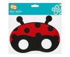 Katicabogár Ladybug filc maszk 18,5 cm