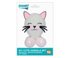 Cicás Cute Animal léggömb, lufi szett